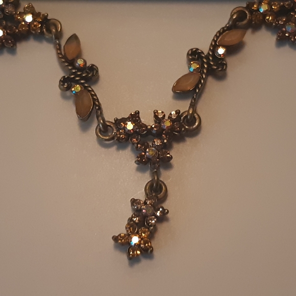 Napier 1923 AB necklace stones sublime●EUC - Picture 7 of 12